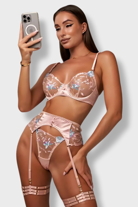 Lingerie Rosa Encanto